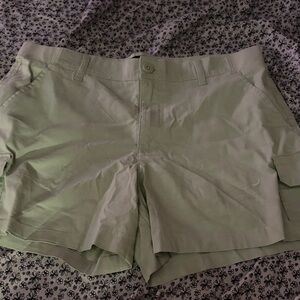 Lee Women's Mint Cargo Shorts